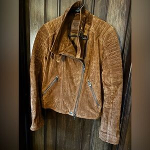 Blank NYC suede moto jacket